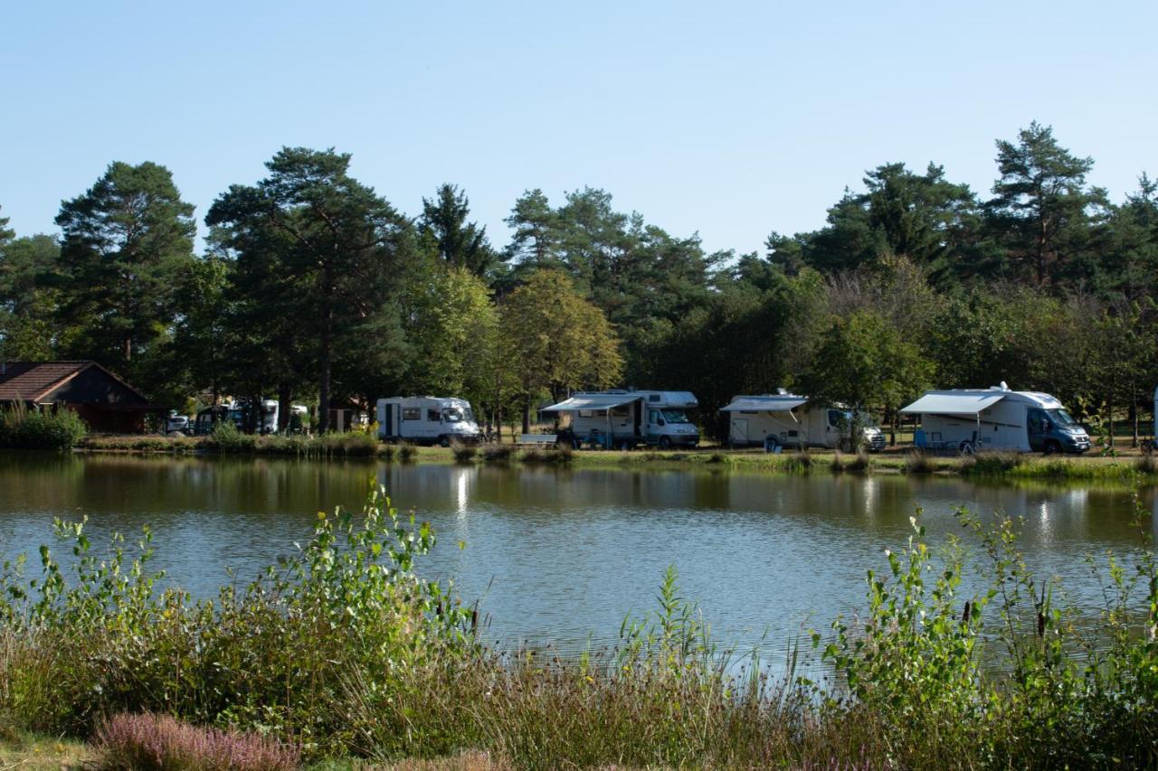 Naturcamping Lueneburger Heide - Chalets & Tiny Haeuser Soltau Exterior photo