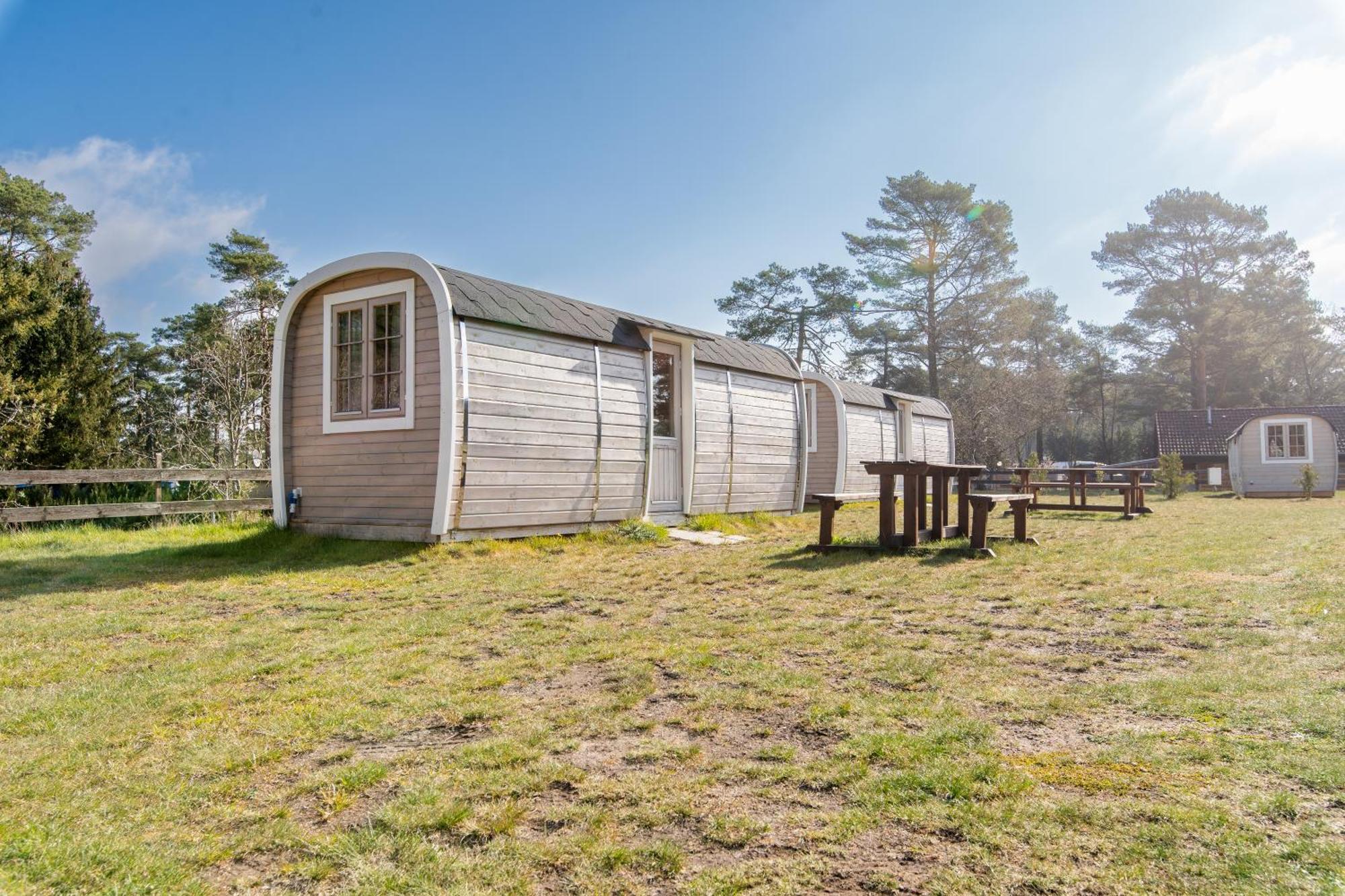Naturcamping Lueneburger Heide - Chalets & Tiny Haeuser Soltau Exterior photo