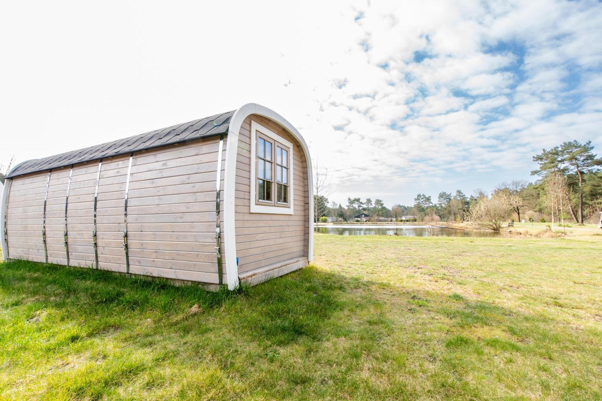 Naturcamping Lueneburger Heide - Chalets & Tiny Haeuser Soltau Exterior photo
