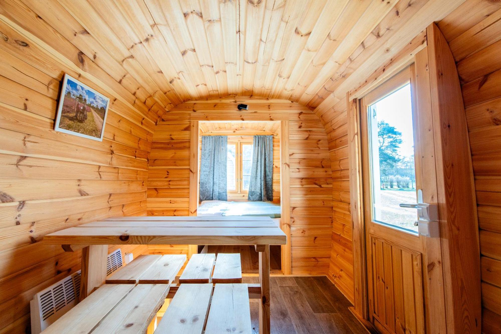 Naturcamping Lueneburger Heide - Chalets & Tiny Haeuser Soltau Exterior photo