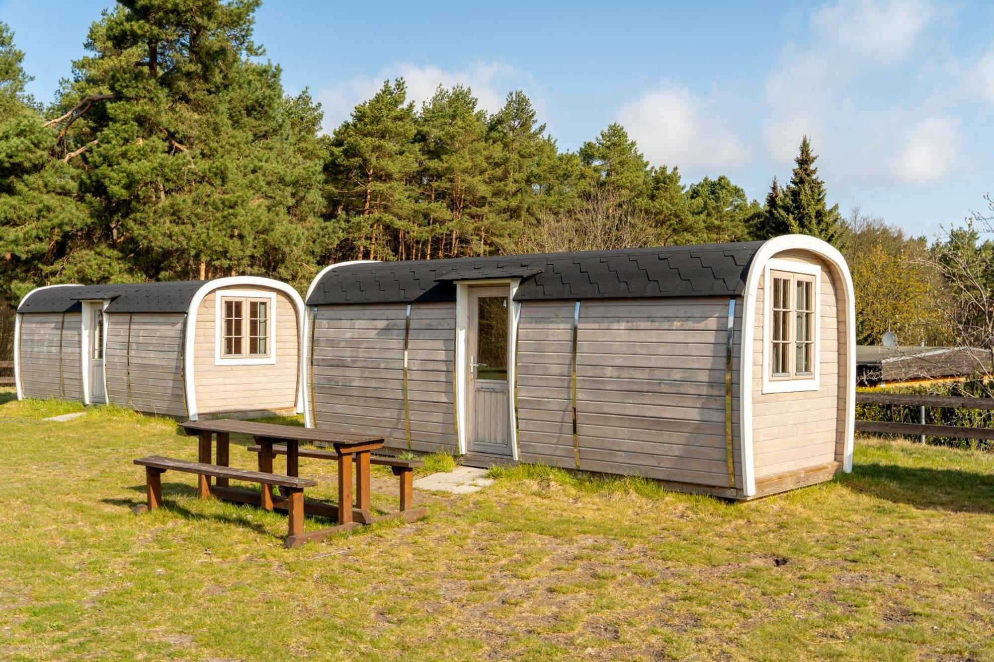 Naturcamping Lueneburger Heide - Chalets & Tiny Haeuser Soltau Exterior photo