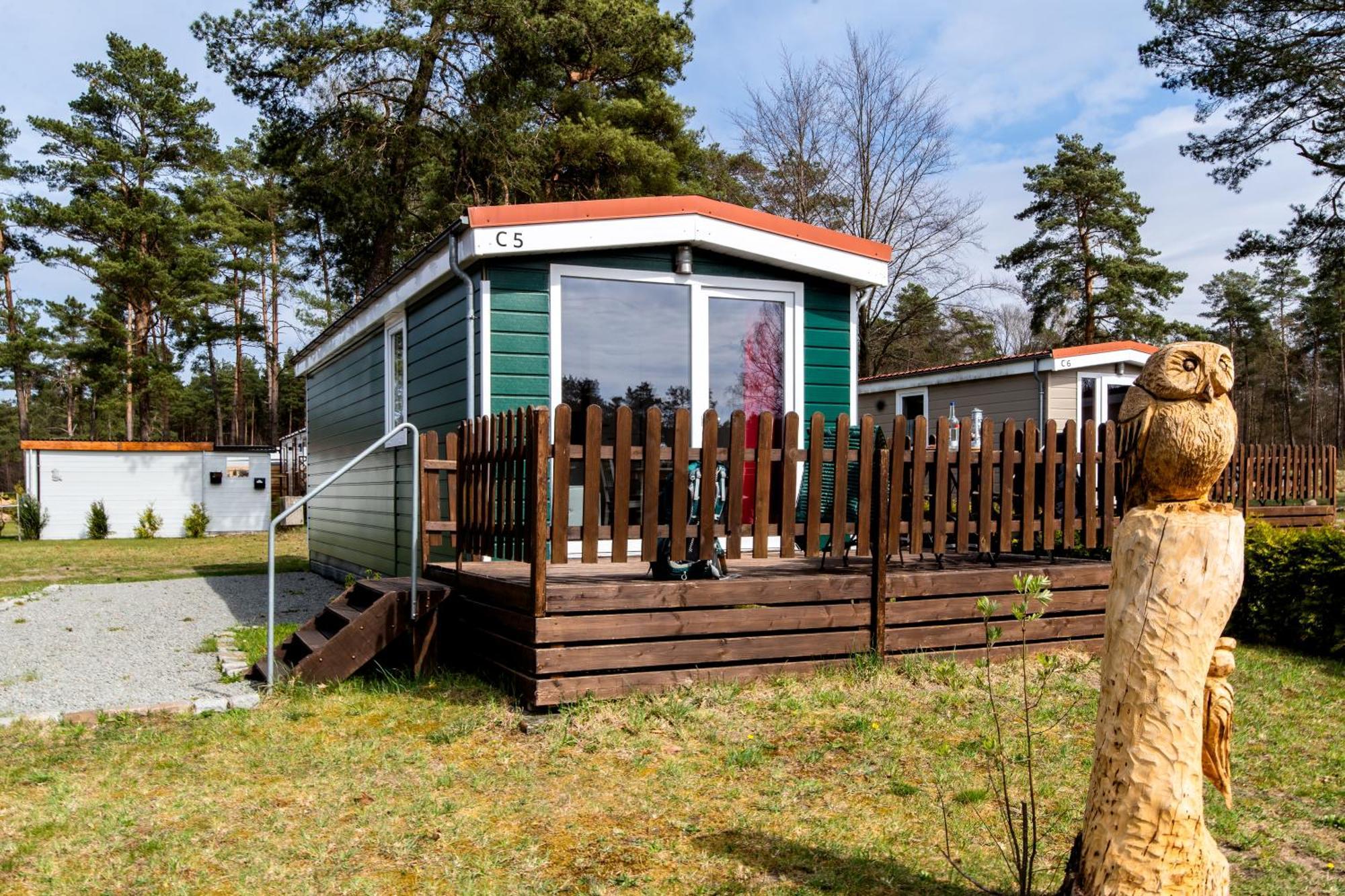 Naturcamping Lueneburger Heide - Chalets & Tiny Haeuser Soltau Exterior photo